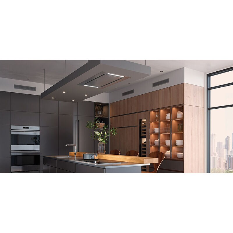 Wolf 36 in. Convertible Standard Style Range Hood with 2 LED Lights - Stainless Steel, , hires