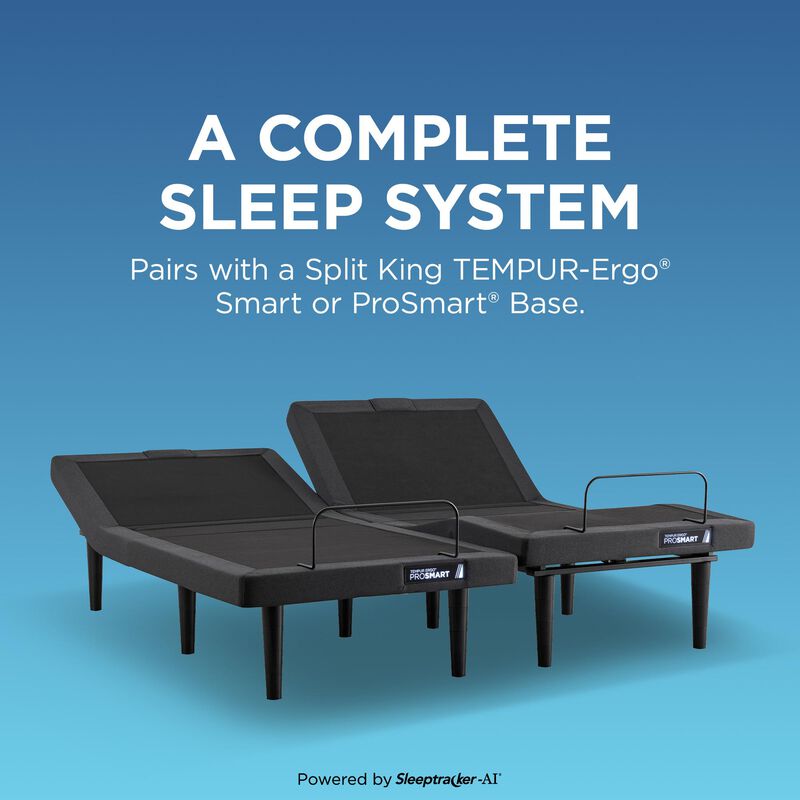 Tempur-Pedic LuxeBreeze 2.0 Soft Split Head King Size Mattress, , hires