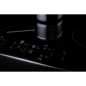 JennAir Lustre Stainless Series 30 in. Electric Cooktop with 5 Smoothtop Burners - Stainless Steel, , hires