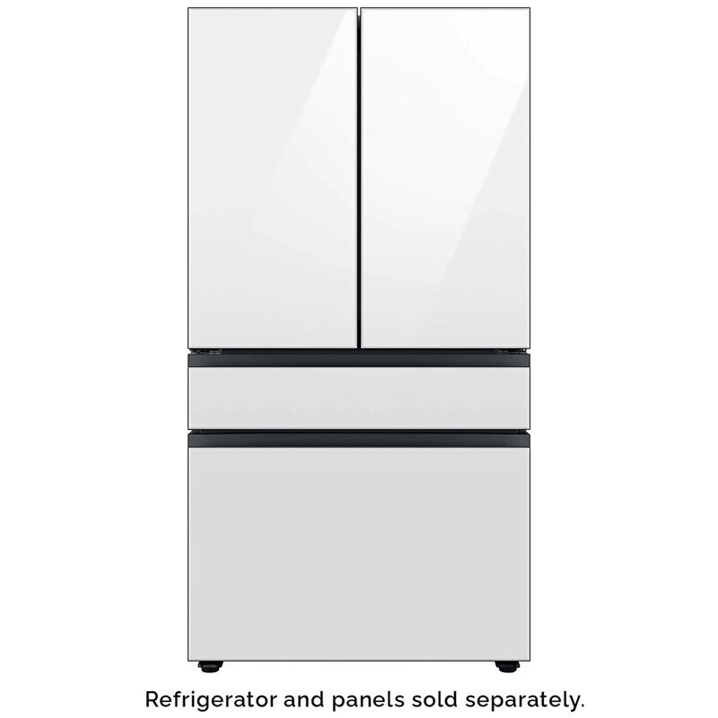 Samsung BESPOKE 4-Door French Door Top Panel for Refrigerators - White Glass, , hires