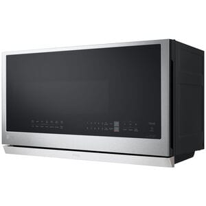 LG 30 in. 2.1 cu. ft. 1050W Smart Over-the-Range Microwave with 400 CFM & Sensor Cooking - PrintProof Stainless Steel, PrintProof Stainless Steel, hires