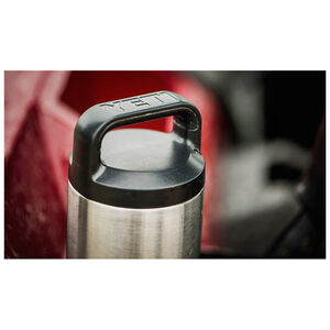 YETI Rambler 12 oz. Insulated Bottle with HotShot Cap Lid Stainless Steel  Silver