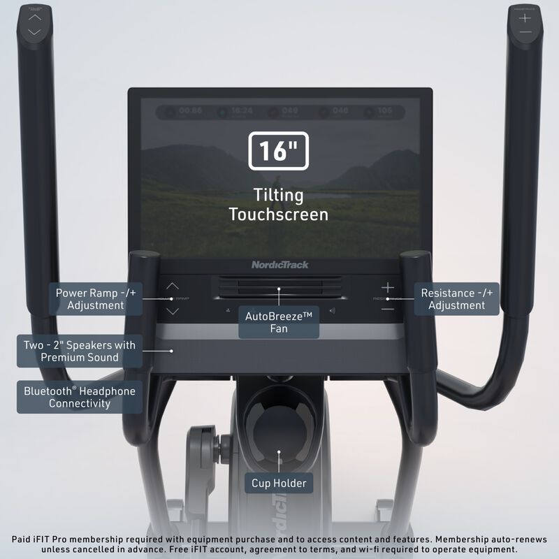 NordicTrack Airlglide 16 Elliptical, , hires