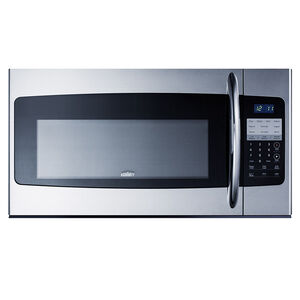 Summit 30 in. 1.6 cu. ft. 1000W Over-the-Range Microwave with 265 CFM - Stainless Steel, , hires