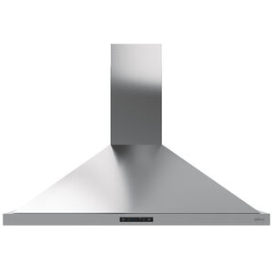 Zephyr 36 in. Chimney Style Range Hood with 4 Speed Settings, 600 CFM & 2 LED Light - Stainless Steel, , hires