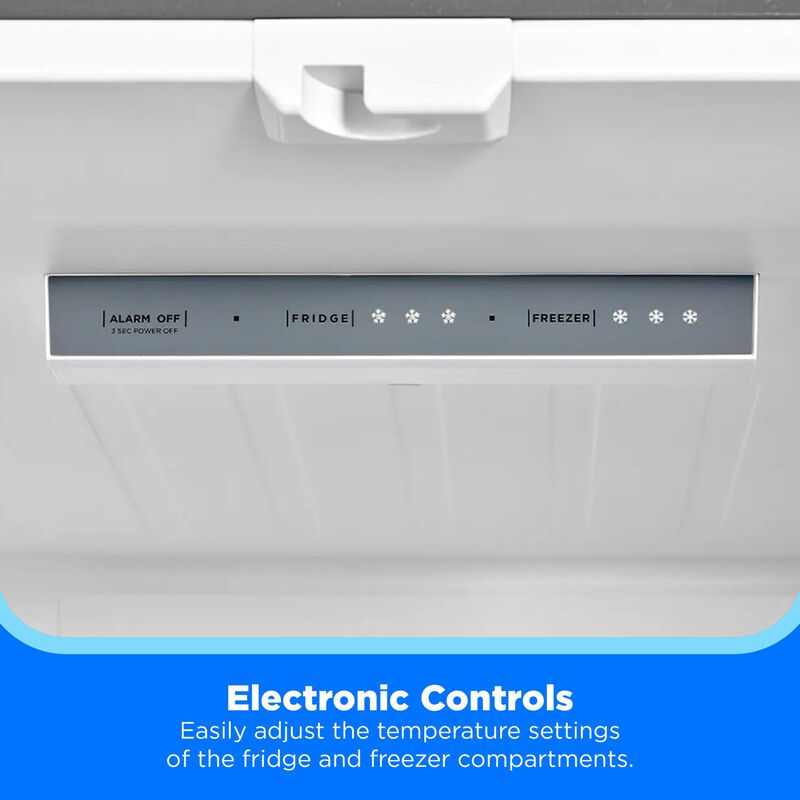 Midea 30 in. 18.4 cu. ft. French Door Refrigerator - Stainless Steel, , hires