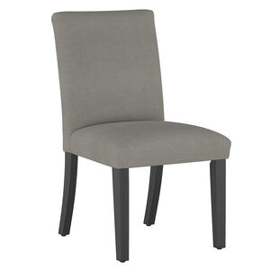 Skyline Furniture Linen Fabric Dining Chair - Grey, , hires