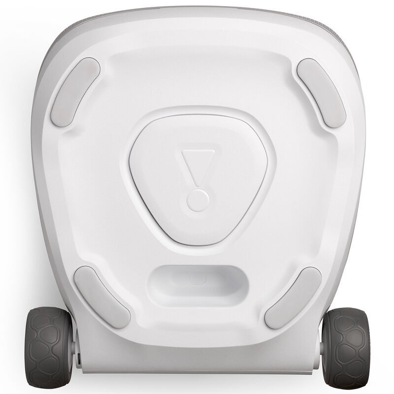JBL PartyBox 330 Portable Party Speaker with JBL Legendary Sound, Futuristic Lighting, A Lelescopic Handle and Wide Wheels - White, , hires