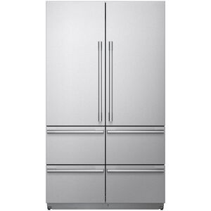 SKS 48 in. Panel Kit for Built-in French Door Refrigerator - Stainless Steel, , hires