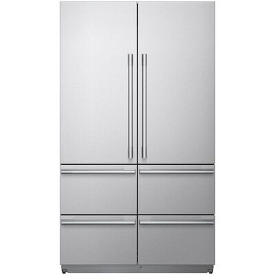 SKS 48 in. Panel Kit for Built-in French Door Refrigerator - Stainless Steel | SKSPK480FS