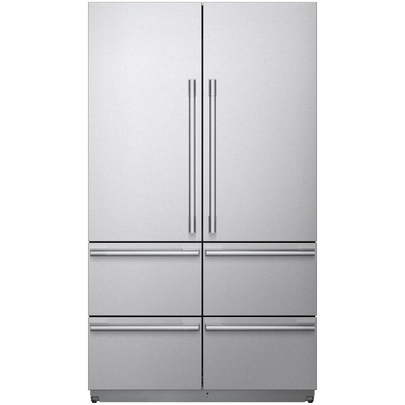 SKS 48 in. Panel Kit for Built-in French Door Refrigerator - Stainless Steel, , hires