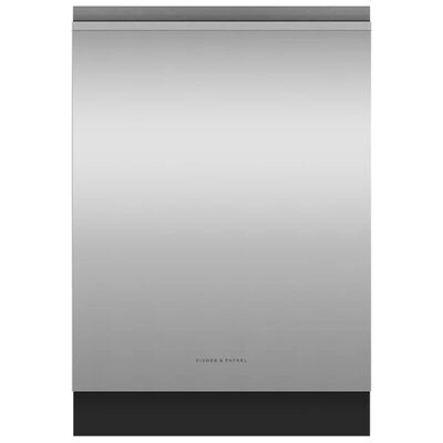 Fisher & Paykel Series 7 24 in. Smart Built-In Dishwasher with Top Control, 42 dBA Sound Level, 15 Place Settings, 8 Wash Cycles & Sanitize Cycle - Stainless Steel | DW24UNT4X2