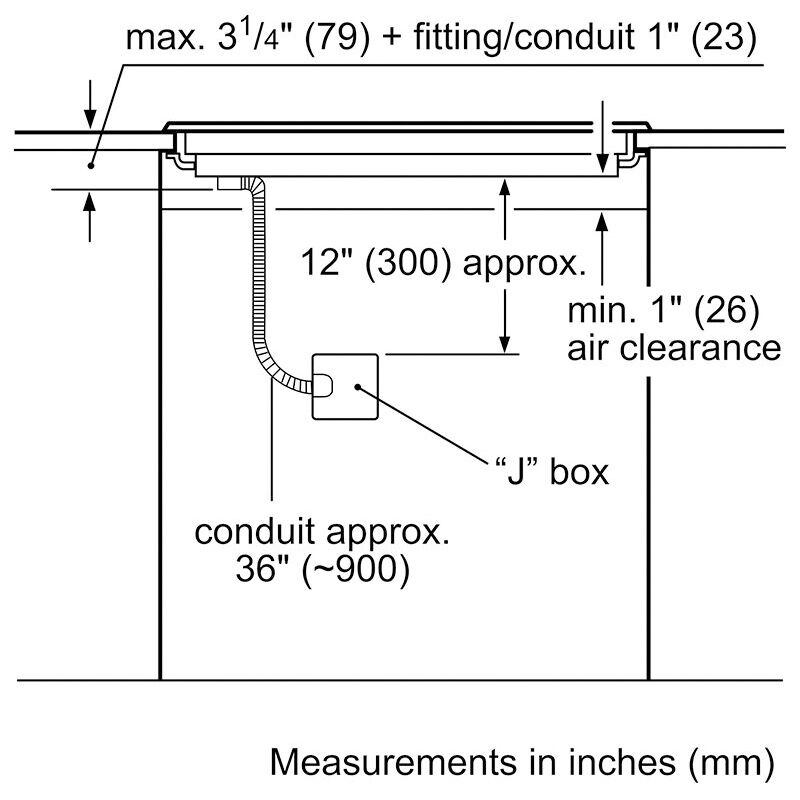 Bosch Benchmark 36 in. 5-Burner Smart Induction Cooktop with Power Burner - Black, , hires