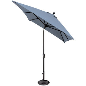SimplyShade Catalina 6'6" x 10' Market Umbrella - Black, , hires