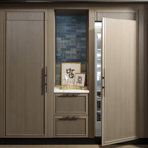 Monogram 24 in. 5 cu. ft. Double Refrigerator Drawers - Custom Panel Ready, , hires