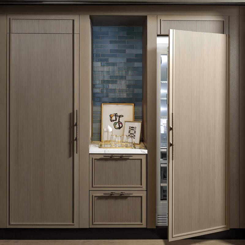 Monogram 24 in. 5 cu. ft. Double Refrigerator Drawers - Custom Panel Ready, , hires