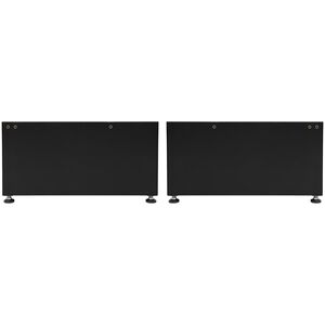 Equator Universal Laundry Pedestal for 24" Washer, Dryer & Combo with Storage Drawer - Black, , hires