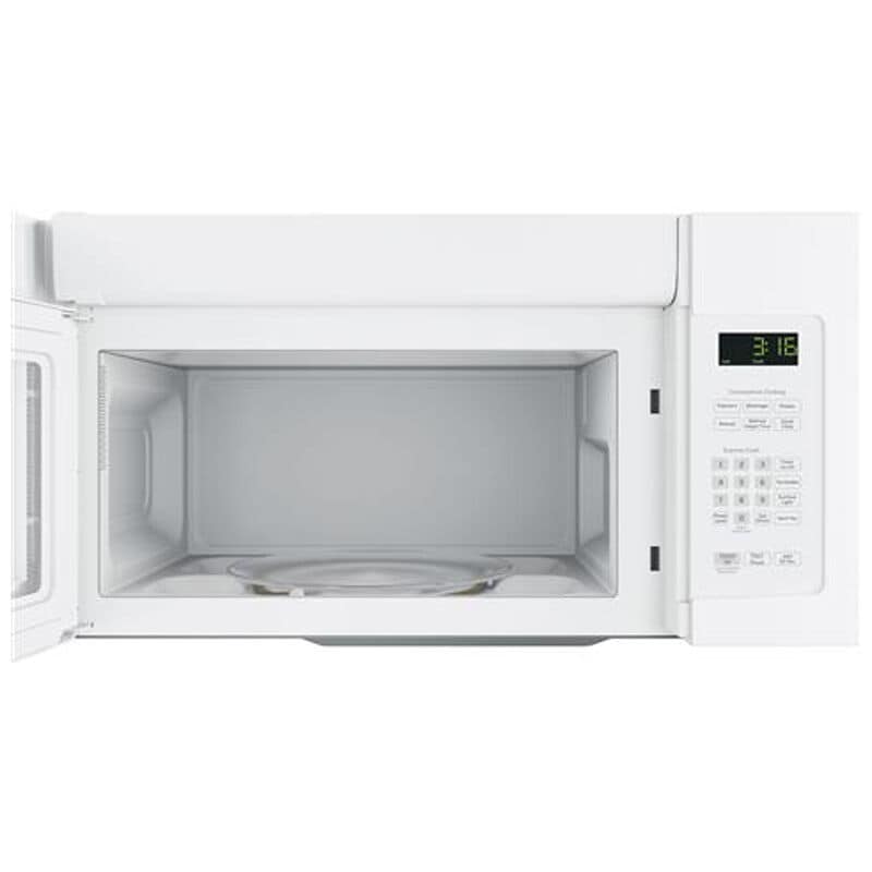 GE 30 in. 1.6 cu. ft. 950W Over-the-Range Microwave with 300 CFM - White, White, hires