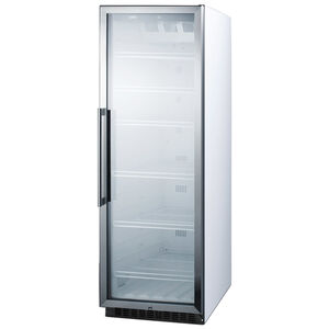 Summit Commercial 24 in. 12.6 cu. ft. Beverage Center with Adjustable Shelves & Digital Control - Stainless Steel, , hires