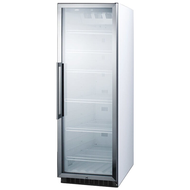 Summit Commercial 24 in. 12.6 cu. ft. Beverage Center with Adjustable Shelves & Digital Control - Stainless Steel, , hires