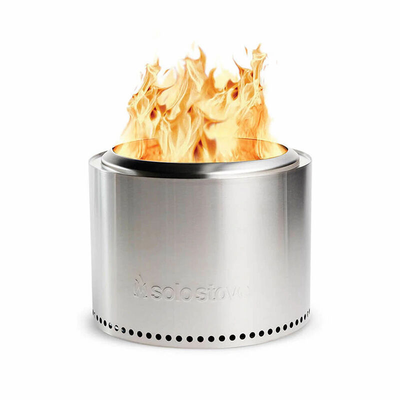 Solo Stove Bonfire 19 5 Stainless, Upright Fire Pit