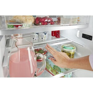 Whirlpool 24 in. 11.6 cu. ft. Counter Depth Top Freezer Refrigerator - Fingerprint Resistant Stainless, Fingerprint Resistant Stainless, hires