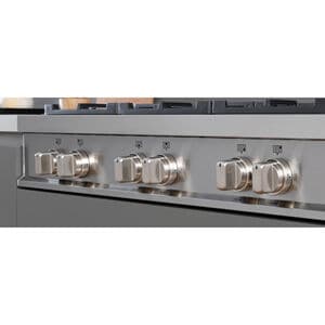 Bertazzoni Master Series 36 in. 6-Burner Natural Gas Rangetop with Simmer Burner & Power Burner - Stainless Steel, , hires