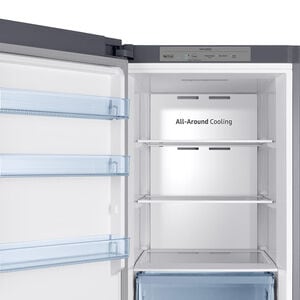 Samsung 24 in. 11.4 cu. ft. 4-Drawers Upright Freezer with Adjustable Shelves - Stainless Steel Look, , hires