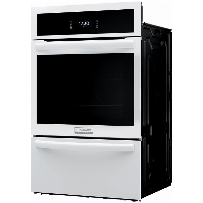 Frigidaire Gallery 24 in. 2.8 cu. ft. Gas Wall Oven with True European Convection & Self Clean - White, , hires