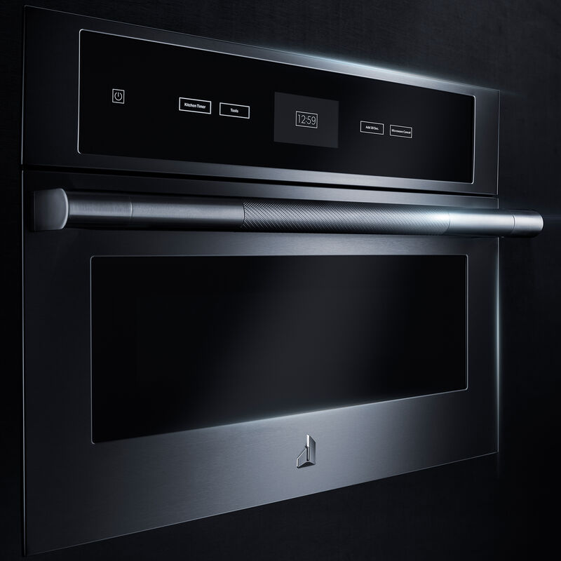 JennAir Rise 27 in. 1.4 cu. ft. 900W Built-In Microwave with Convection & Sensor Cooking - Stainless Steel, , hires