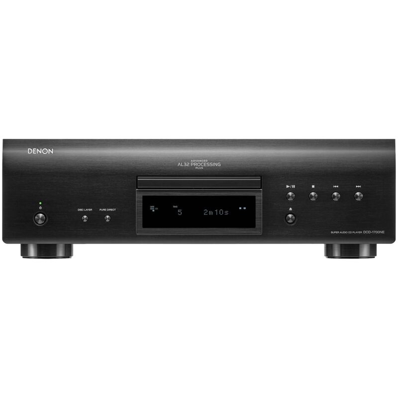 Denon CD/SACD Player with Advanced AL32 Processing Plus - Black, , hires