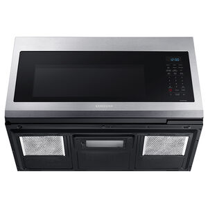 Samsung 30" 1.7 Cu. Ft. Over-the-Range Microwave with 10 Power Levels, 300 CFM & Sensor Cooking Controls - Stainless Steel, Stainless Steel, hires