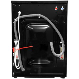 Equator Compact 24 in. 1.57 cu. ft. Stackable Front Load Washer with Pet & Sanitize Cycle - Black, , hires