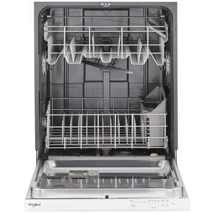 Whirlpool 24 in. Top Control Dishwasher with 55 dBa Sound Level & Pocket - White, White, hires