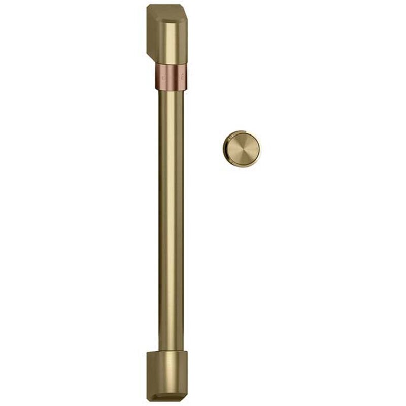 Cafe Microwave Handle Kit - Brushed Brass, , hires