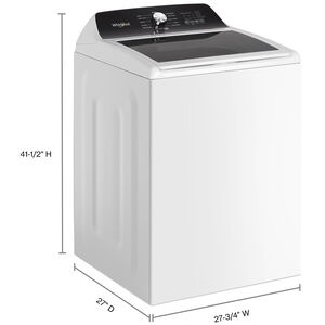 Whirlpool 28 in. 4.6 cu. ft. Top Load Washer - White, , hires