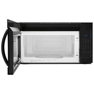 Whirlpool 30 in. 1.7 cu. ft. 1000W Over-the-Range Microwave with 300 CFM - Black, Black, hires