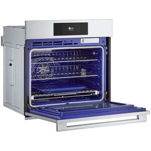 LG Studio 30 in. 4.7 cu. ft. Smart Steam Electric Single Wall Oven with True European Convection - Stainless Steel, , hires