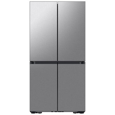 Samsung Bespoke 36 in. 28.6 cu. ft. Smart 4-Door Flex French Door Refrigerator with Beverage Center & Internal Water Dispenser - Fingerprint Resistant Stainless Steel | RF29DB9600QL