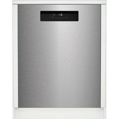 Blomberg 24 in. Built-In Dishwasher with Front Control, 16 Place Settings, 8 Wash Cycles & Sanitize Cycle - Stainless Steel | DWT52800SSIH