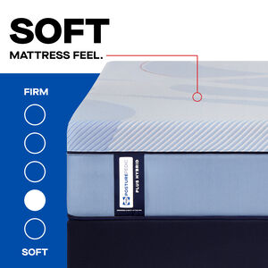 Sealy Plainfield Posturepedic Plus Hybrid Plush King Size Mattress, , hires