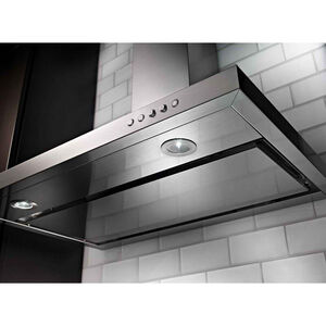 KitchenAid 30 in. Canopy Pro Style Range Hood with 3 Speed Settings, 400 CFM, Convertible Venting & 3 LED Lights - Stainless Steel, , hires