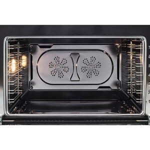 Bertazzoni Master Series 30 in. 4.7 cu. ft. Dual Convection Dual Fuel Range with 5 Sealed Burners - Stainless Steel, , hires