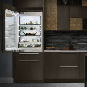 Monogram 24 in. 5 cu. ft. Double Refrigerator Drawers - Custom Panel Ready, , hires