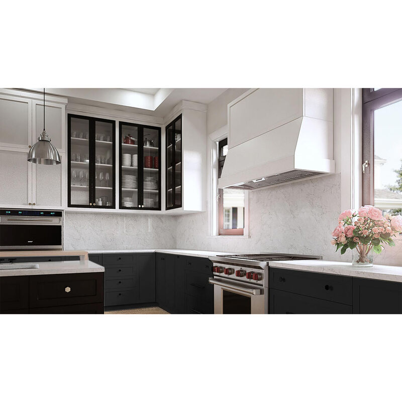 XO 33 in. Ducted Standard Style Range Hood with 1000 CFM, 3 Fan Speeds & 2 LED Lights - Stainless Steel, , hires