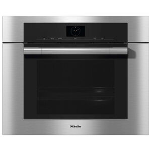 Miele ContourLine Series 30 in. 2.9 cu. ft. Electric Smart Wall Oven with Standard Convection - Clean Touch Steel, , hires