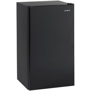Avanti 19 in. 3.2 cu. ft. Mini Fridge with Freezer Compartment - Black, Black, hires