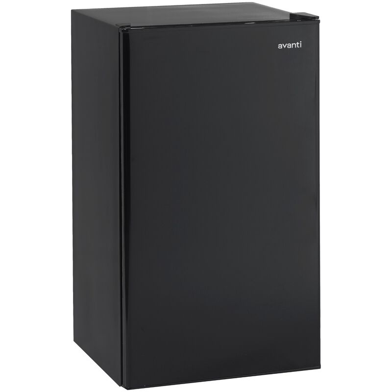 Avanti 19 in. 3.2 cu. ft. Mini Fridge with Freezer Compartment - Black, Black, hires