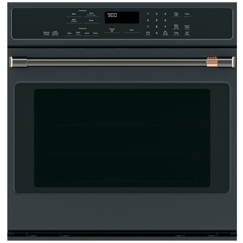 Cafe 30 in. Single Wall Oven Handle - Brushed Black, , hires