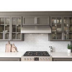 Zephyr Tempest 36 in. Convertible Standard Style Range Hood with 650 CFM, 6 Fan Speeds & 2 LED Lights - Stainless Steel, , hires